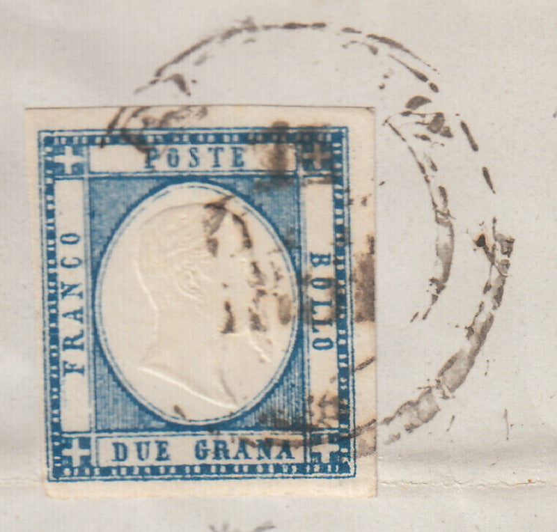 BO2512_35 - 1861 - Lettera spedita da Reggio per Palmi affrancata con gr. 2 azzurro (20)