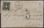 BO2515_6 - 1860 - Lettera spedita da Firenze per Mantova 22/10/60 affrancata con c.20 azzurro (20)