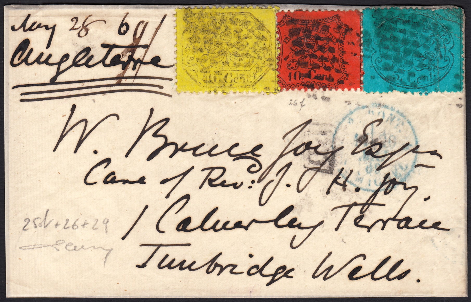 STORIA POSTALE - Antichi Stati Italiani - Stato Pontificio