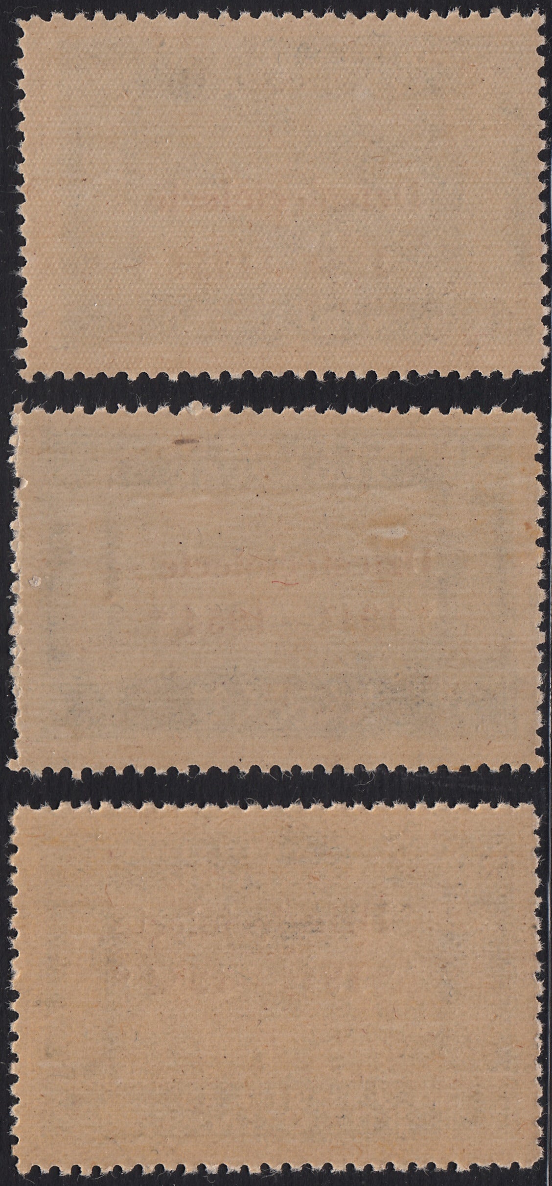 CP229 - 1954 - Polish Government of London, Polish victories in Italy series of three values ​​with vermilion overprint new intact rubber (7/9)