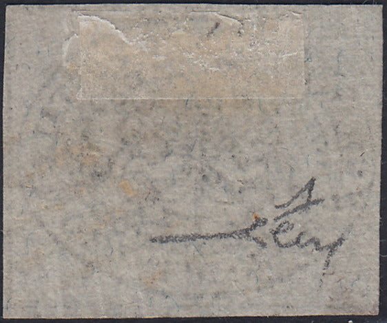1859 - 1 brown olive grain II table paper of Naples new with original gum (4b) 
