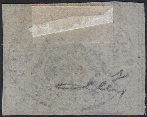 1859 - 1 brown olive grain II table paper of Naples new with original gum (4b) 