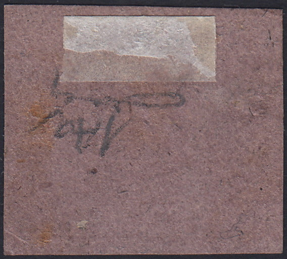 1859 - 1 brown olive grain II table paper of Naples new with original gum (4b) 