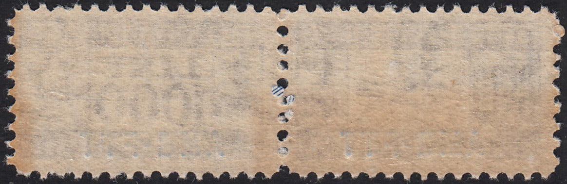 BO25_58 - Trieste Zona A - 1954 - Pacchi Postali L. 1000 oltremare "Cavallino" soprastampa AMG-FTT dentellatura lineare nuovo con gomma (26/I)