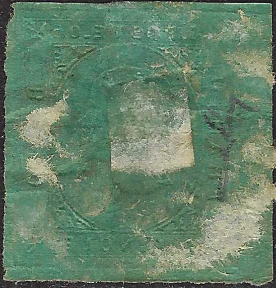 BO26_400 - 1853 - Sardegna II emissione c. 5 verde usato ad ALBA (4)