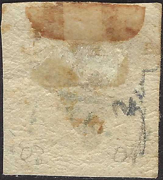 BO26_403 - 1858 - Regno di Napoli, 1/2 grano carminio II tavola usato (2)