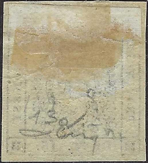 BO26_404 - 1859 - Governo Provvisorio di Modena c. 15 bruno scuro I composizione nuovo con gomma originale (13a)