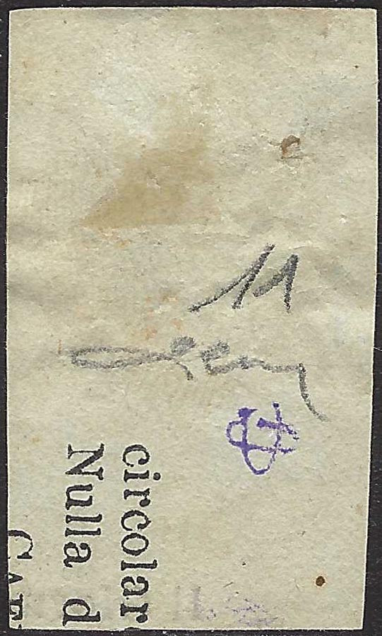 1852 - Duchy of Modena issue with dot after the figure, c. 10 new pink rubber intact (9)