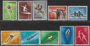 BO26_432 - 1964 - Olimpiadi di Tokio, serie completa di 10 valori nuovi con gomma integra (662/671)