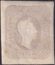 1859 - 1 brown olive grain II table paper of Naples new with original gum (4b) 