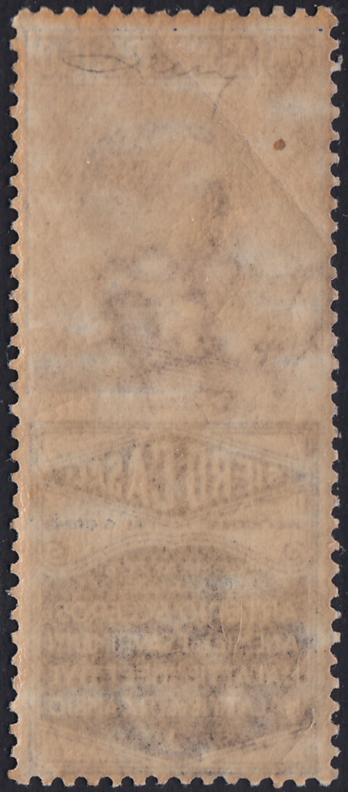 Kingdom of Italy, advertising issues, c. 25 light blue and brown "Piperno" new with intact rubber (6)
