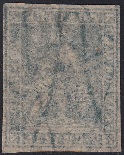 1859 - 1 brown olive grain II table paper of Naples new with original gum (4b) 