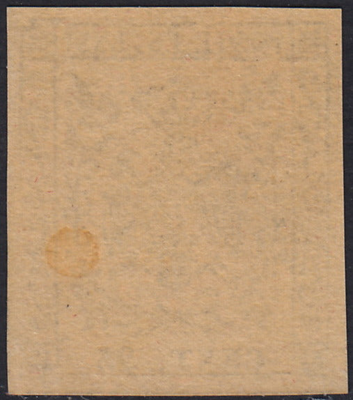 CG209 - 1852 - Aquila estense, emissione senza punto dopo la cifra, c.25 camoscio chiaro nuovo con gomma integra (4)
