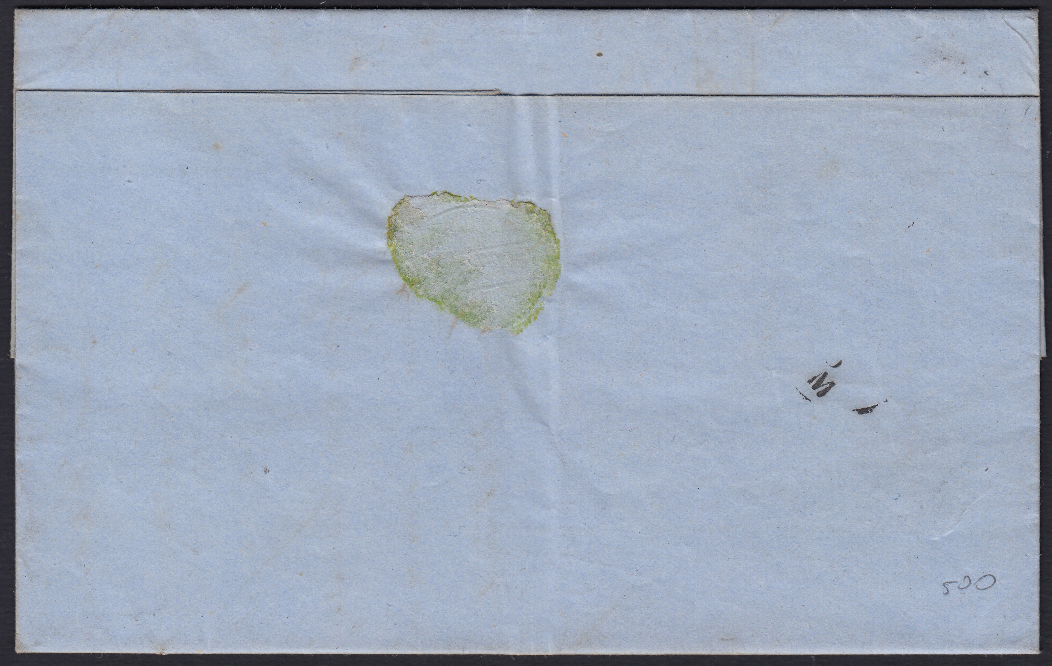 CG293 - 1863 - Regno Litografico del I tipo c. 15 azzurro varietà "C" chiusa su lettera da Genova per Savona 13/5/63 (12ca)
