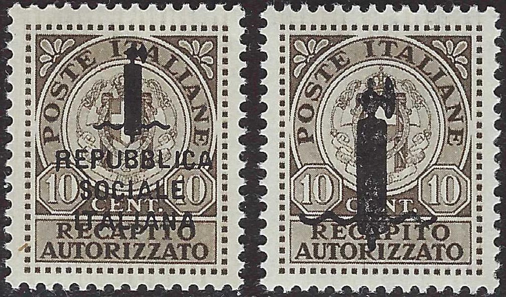 EUROPA - Area Italiana - Repubblica Sociale Italiana - Repubblica Sociale Italiana