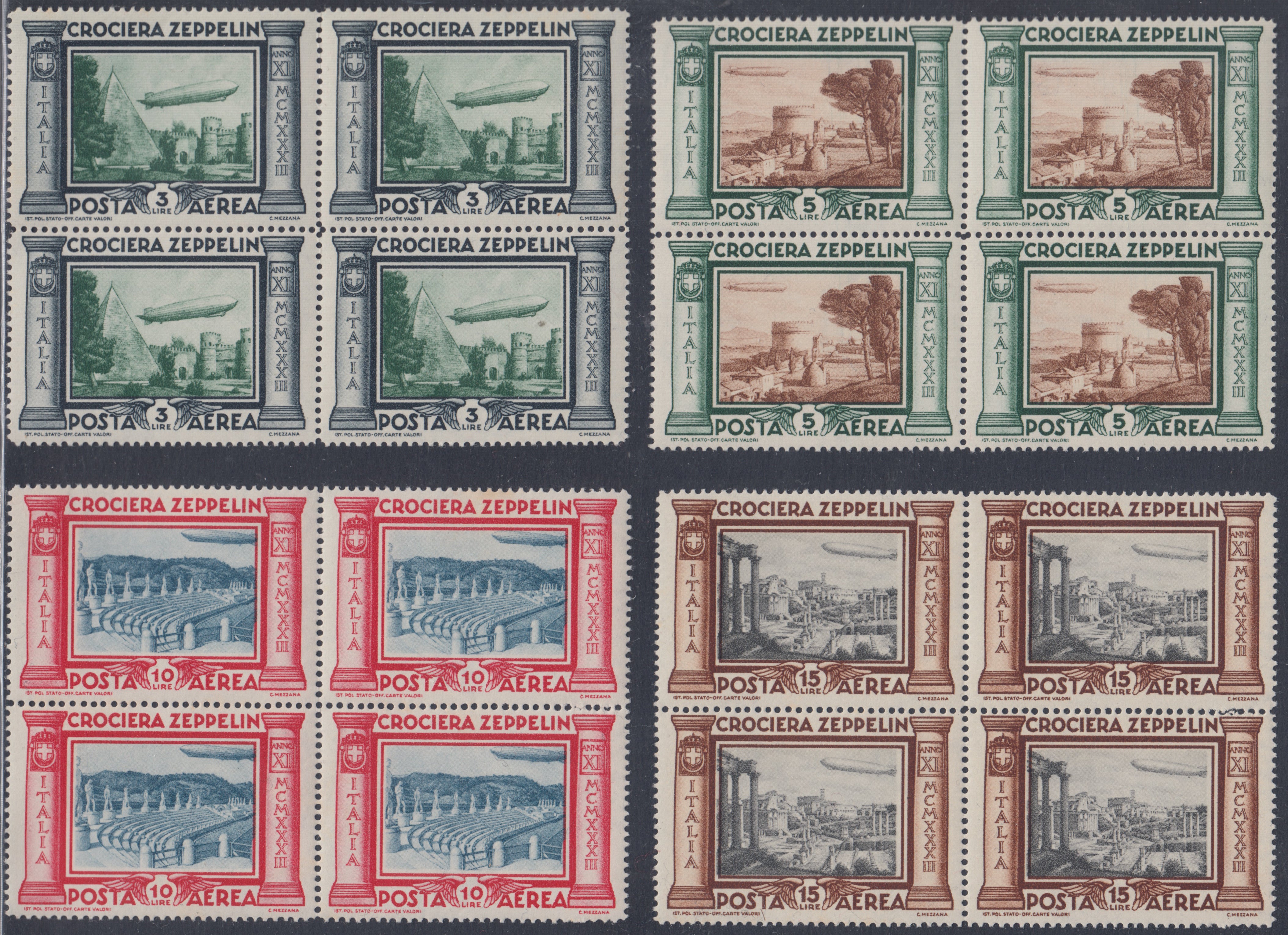 RN307 - 1942 - War propaganda complete set of 12 new stamps with intact rubber (1/12)
