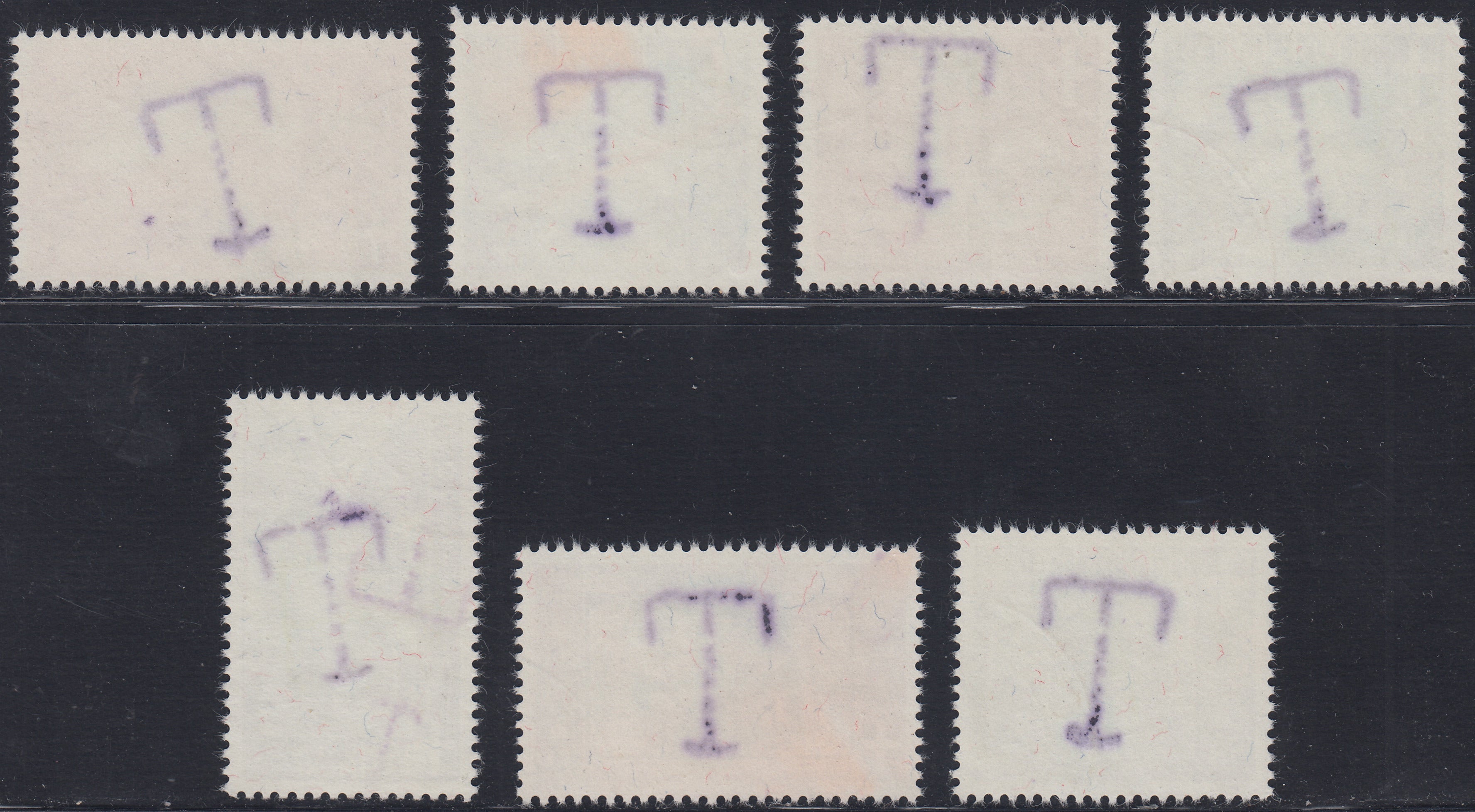 CI1 - 1944 - Campione d'Italia, Paesaggi e vedute, serie di sette valori usati (6/12)