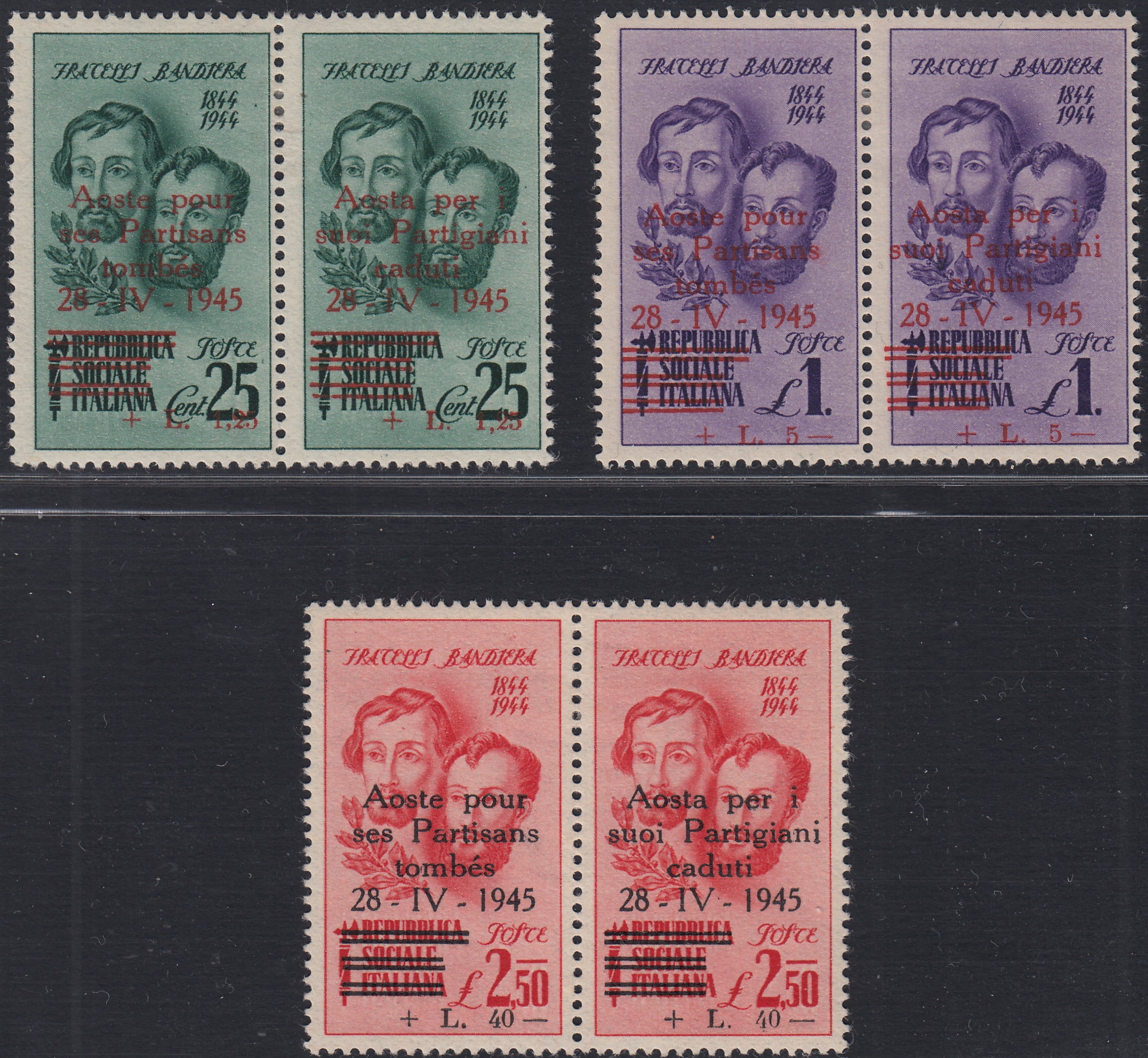 EUROPA - Area Italiana - Emissioni C.L.N. - Aosta