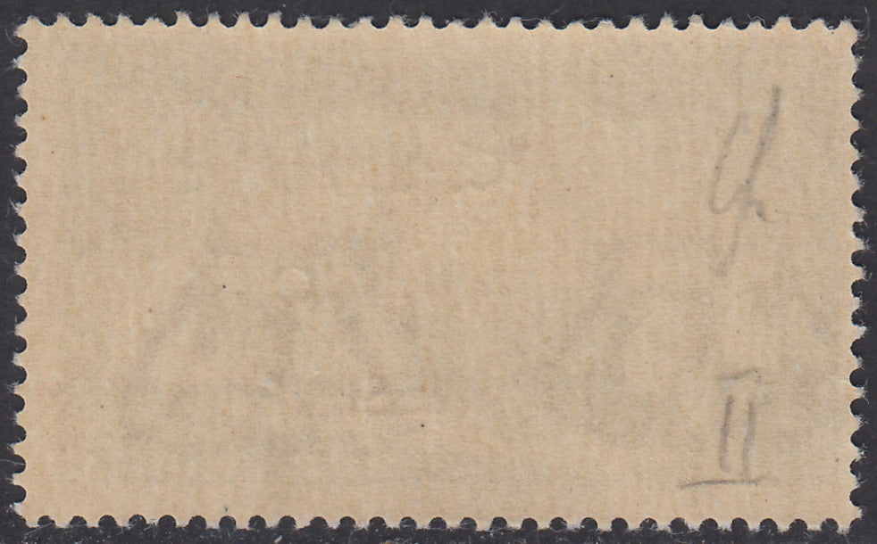 CLN28 - 1944 - RSI stamps overprinted "CLN ARIANO POLESINE" series of three stamps with overprints of different colors, new with intact gum (Unif. 38/40).