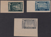 CP136 - Corpo Polacco, vittorie polacche in Italia serie su carta grigiastra di qualità scadente non dentellata (1A/3A) nuova **