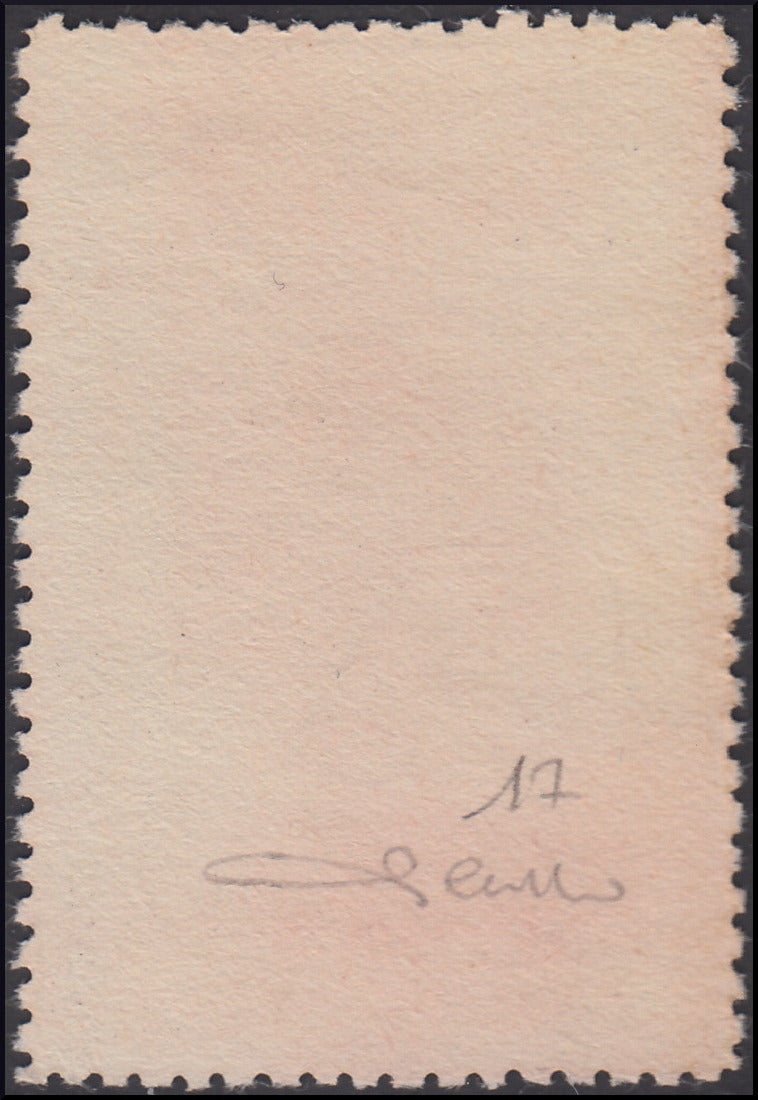 CP49 - 1946 - Corpo Polacco, vittorie polacche in Italia serie su carta bianca, spessa e di buona qualità, colore cambiato 2z. bruno lillaceo dentellato, nuovo non gommato (17)