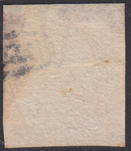 1858 - Kingdom of Naples 20 grana brownish pink I table used with original cancellation (12)