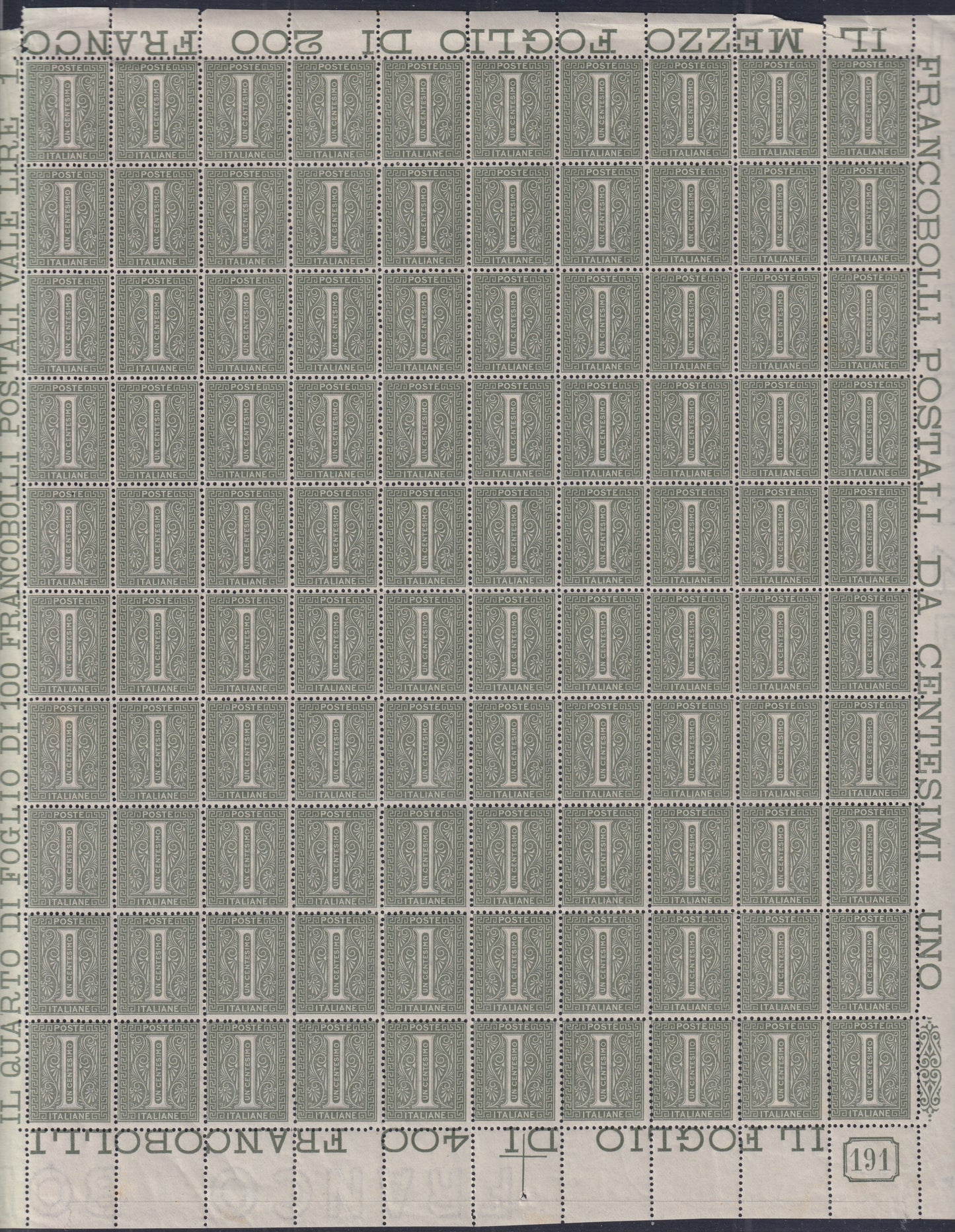 1862 - Effigy of Vittorio Emanuele II facing right, c. 80 dark orange yellow comb-pierced, used (4b)