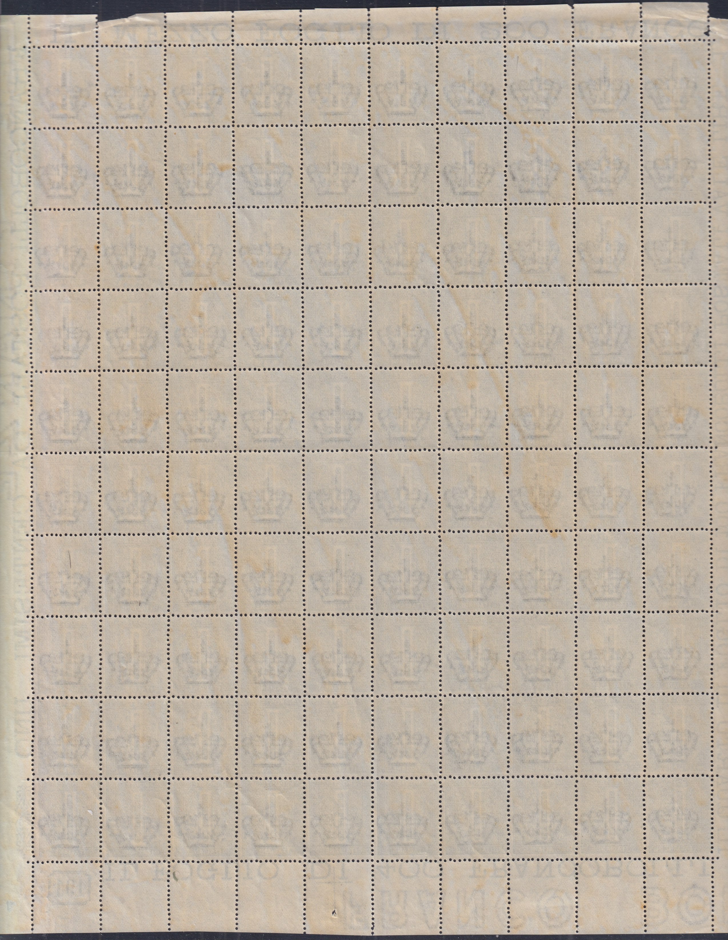 1862 - Effigy of Vittorio Emanuele II facing right, c. 80 dark orange yellow comb-pierced, used (4b)