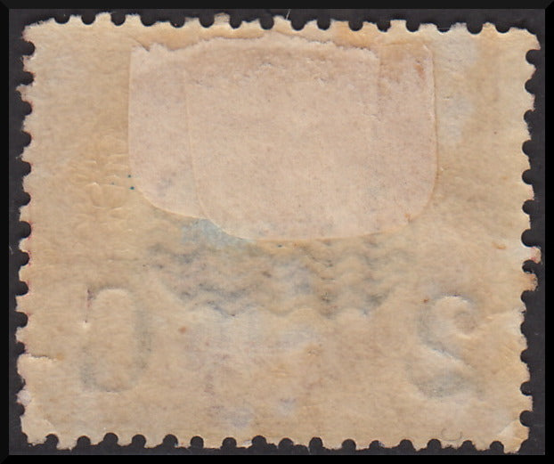 1862 - Effigy of Vittorio Emanuele II facing right, c. 80 dark orange yellow comb-pierced, used (4b)