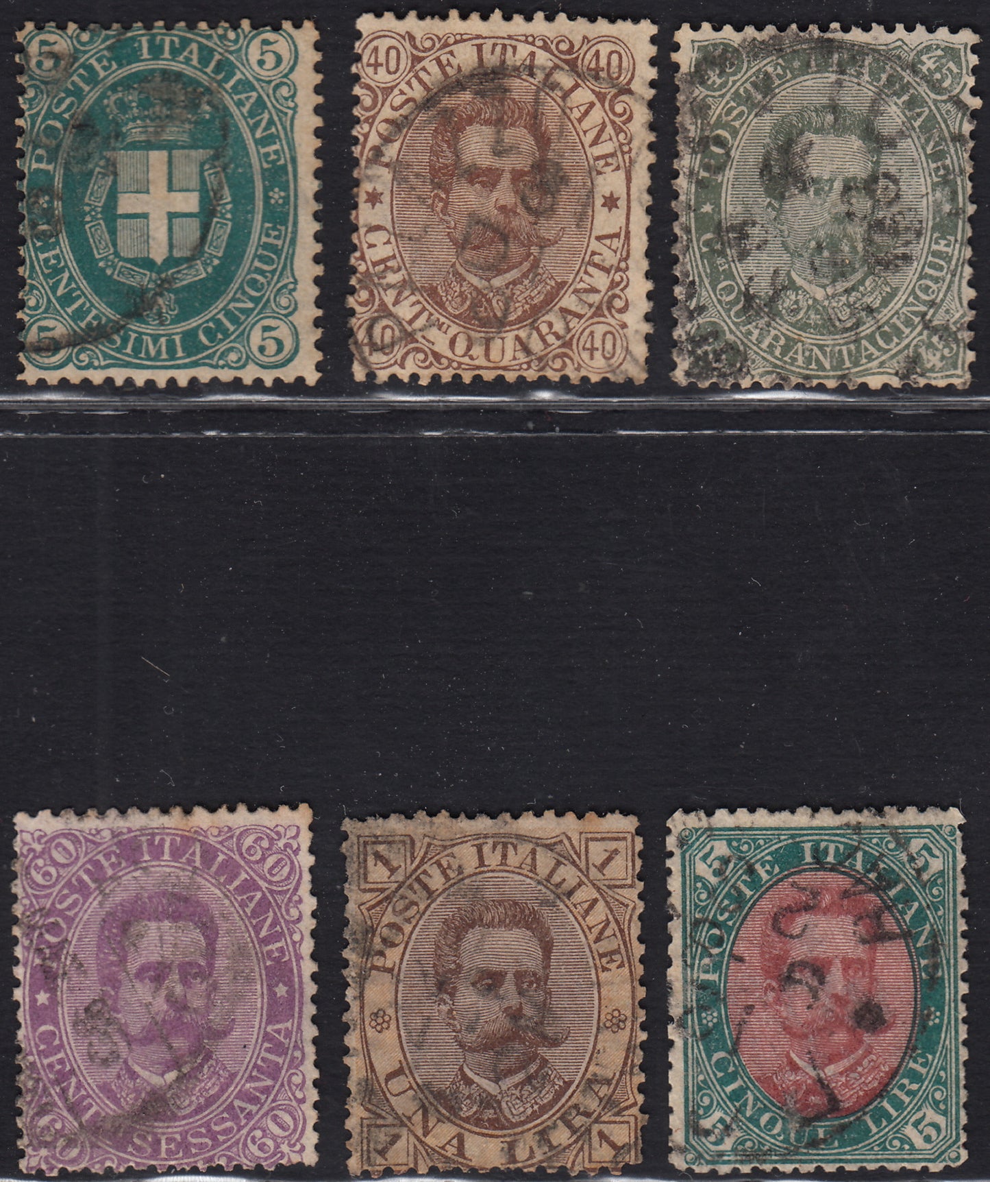 PV1976 - 1862 - Perforated issue c. 10 orange bistro used on small fragment (1g).