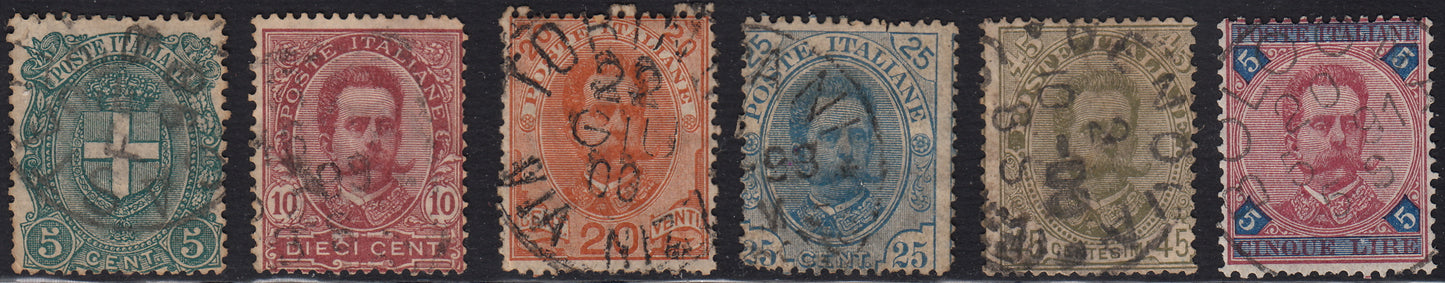 PV1976 - 1862 - Perforated issue c. 10 orange bistro used on small fragment (1g).