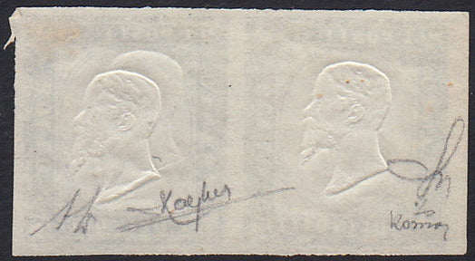 1862 - Effigy of Vittorio Emanuele II facing right, c. 80 dark orange yellow comb-pierced, used (4b)