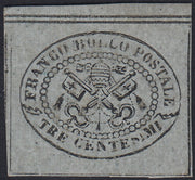 Lotto 148 - 1867 - II emissione c. 3 grigio nuovo con gomma originale, raro e splendido (15)