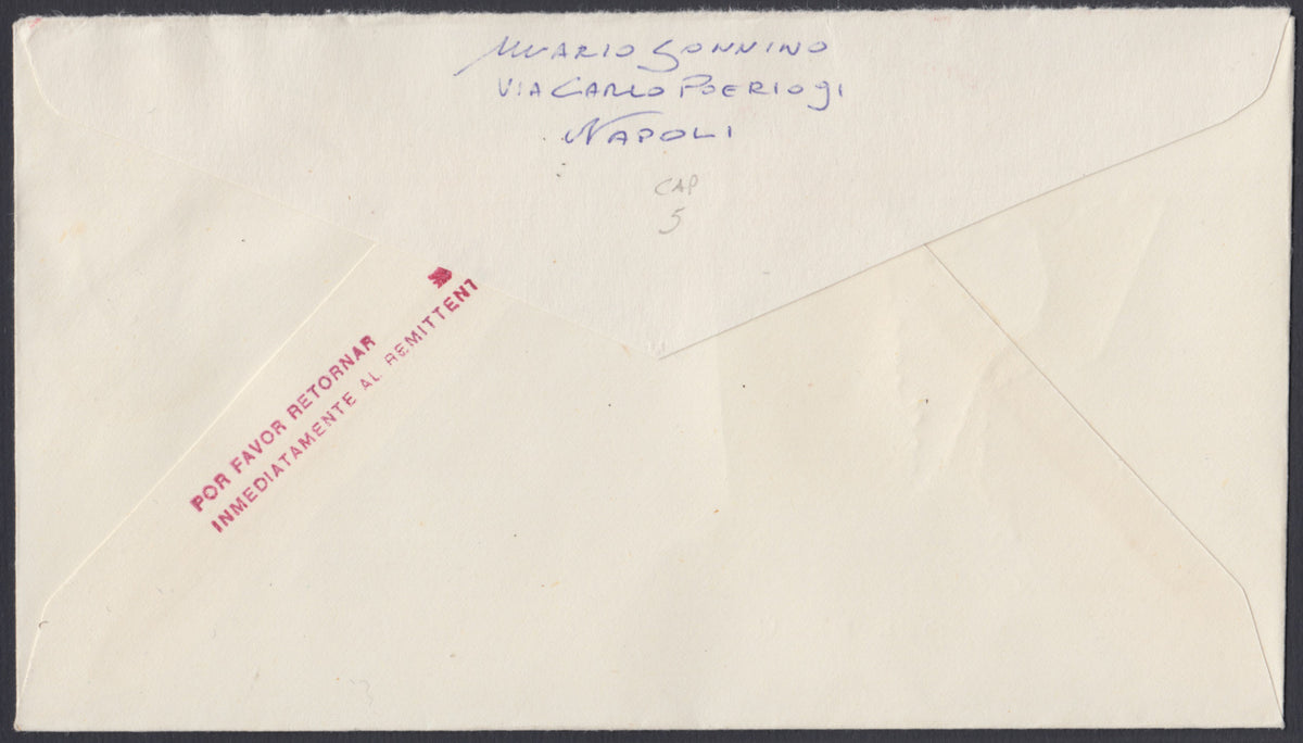 UT644 - 1961 - Besuch des Präsidenten Gronchi, 205 L. lilarosa, gebraucht (921)