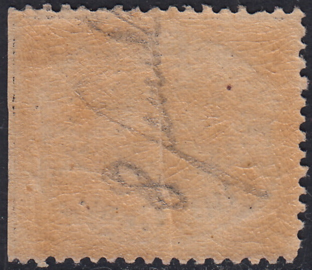 1852 - Papal State I issue 50 used blue baj (10)