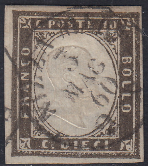 1st issue, c.40 bright carmine pink (3b) new without gum.