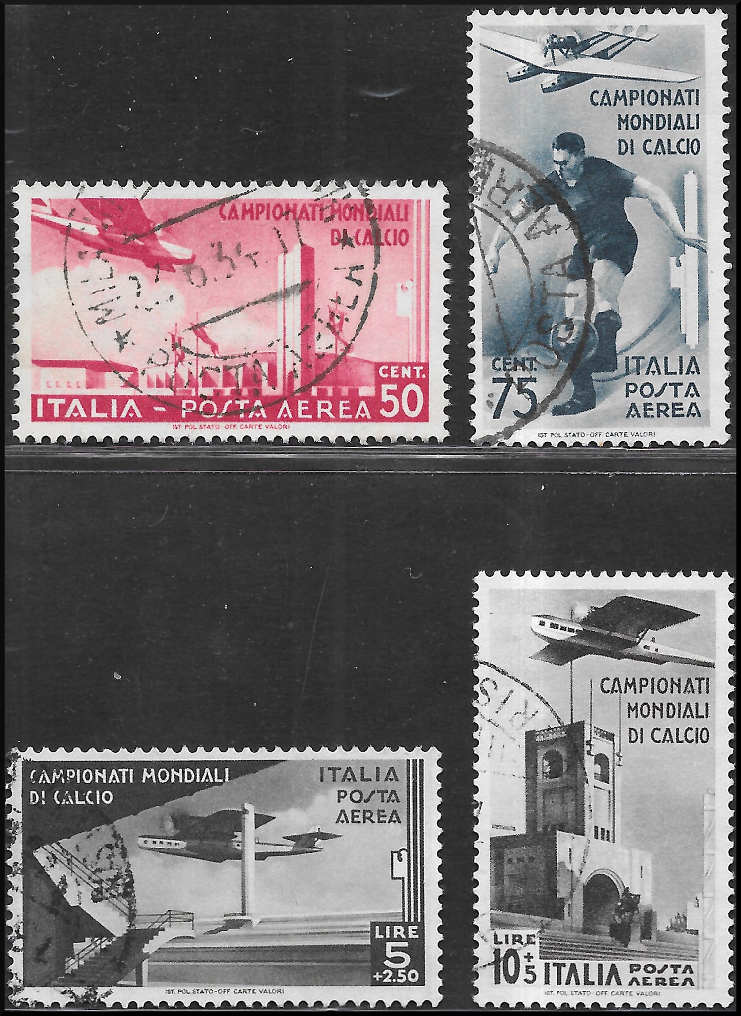 E7_179 - 1930/40 - Insieme di serie complete del Regno d'Italia usate, con qualche annullo di favore negli alti valori; di bella qualità e altissimo valore di catalogo.