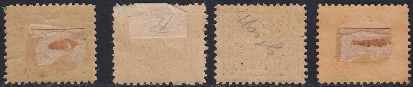 1852 - Papal State I issue 50 used blue baj (10)