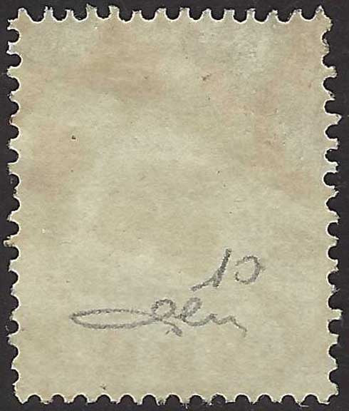 ECG111 - 1863 - Stemma con Leone rampante, 24s. bruno usato (10)