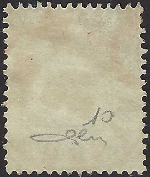ECG112 - 1863 - Stemma con Leone rampante, 24s. bruno usato (10)