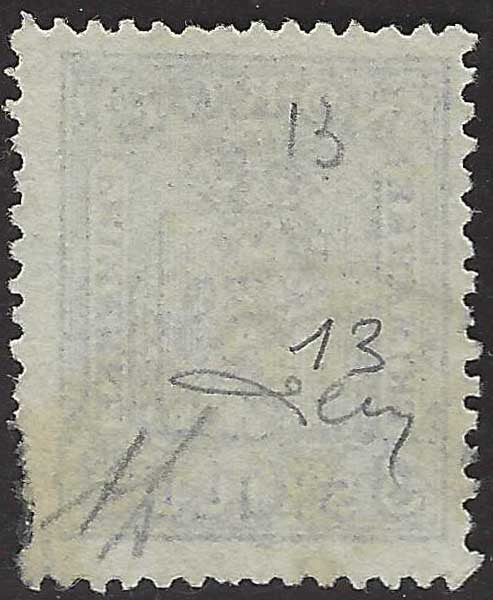ECG116 - 1867/68 - Stemma con Leone rampante, 3s. violetto usato (13)
