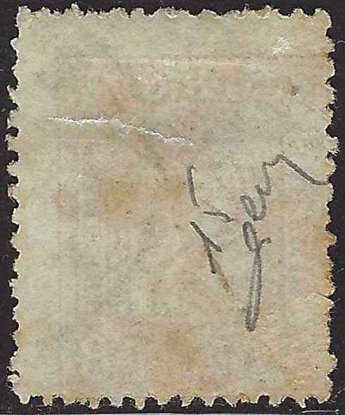 ECG122 - 1867/68 - Stemma con Leone rampante, 8s. rosa usato (15)