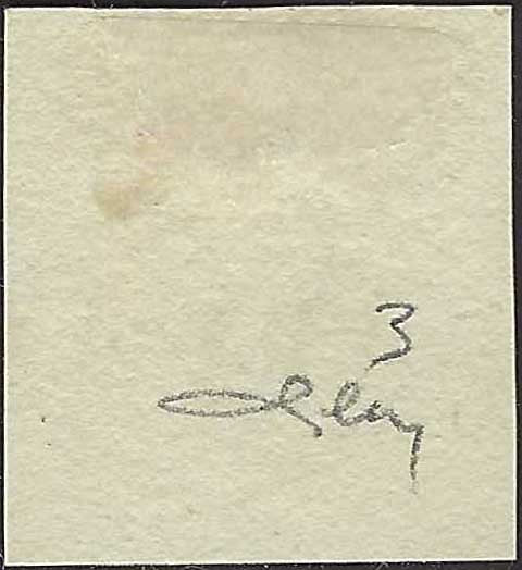 EC135 - 1852 - Effigie di Guglielmo III, 15c. arancio usato (3)