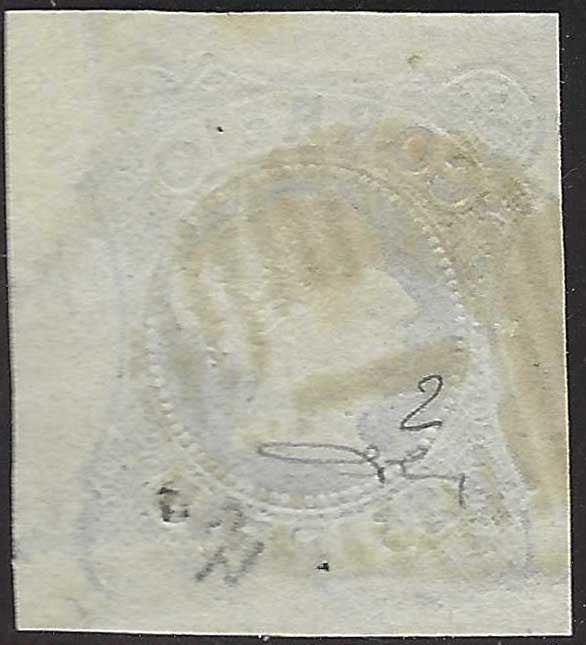 PV60_429 - 1859 - II Ausgabe II Typ 15 Soldi azurblau gebraucht mit österreichischem Stempel (32)