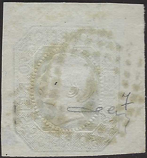 PV60_429 - 1859 - II Ausgabe II Typ 15 Soldi azurblau gebraucht mit österreichischem Stempel (32)