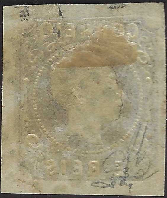 PV60_429 - 1859 - II Ausgabe II Typ 15 Soldi azurblau gebraucht mit österreichischem Stempel (32)
