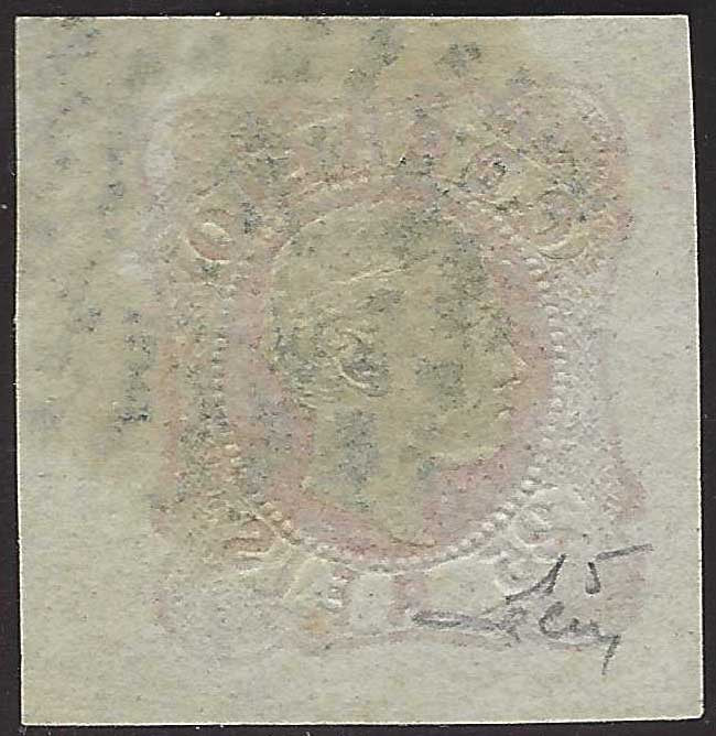 PV60_429 - 1859 - II Ausgabe II Typ 15 Soldi azurblau gebraucht mit österreichischem Stempel (32)