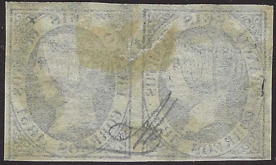 PV60_429 - 1859 - II Ausgabe II Typ 15 Soldi azurblau gebraucht mit österreichischem Stempel (32)