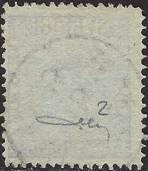 EC175 - 1855 - Stemma, 4 skilling azzurro usato (2)
