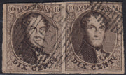 PV60_429 - 1859 - 2nd issue 2nd type 15 soldi blue used with Austrian postmark (32)
